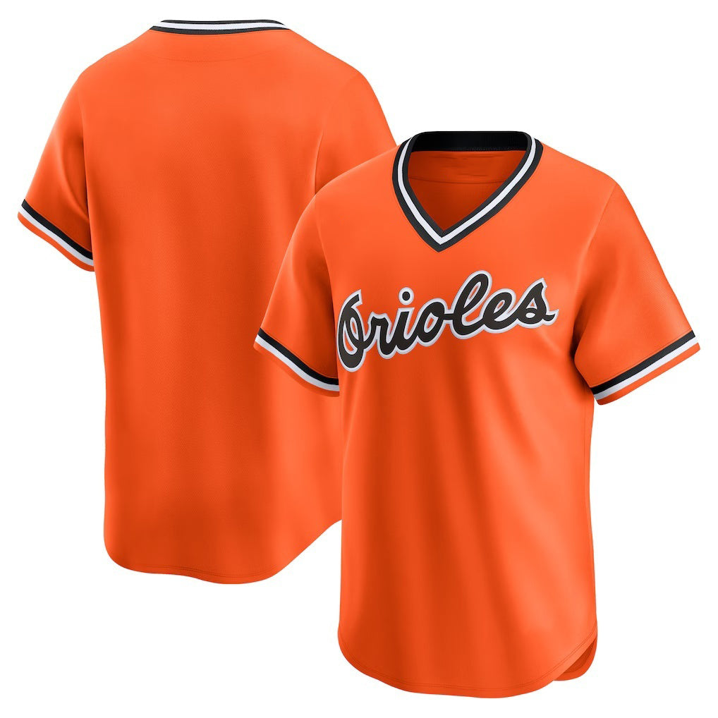Baltimore Orioles Orange Jereymy Throwback Cooperstown Collection Limited Jersey