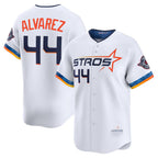 Houston Astros #44 Yordan Alvarez White Jereymy 2025 City Connect Limited Player Jersey