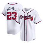 Atlanta Braves #23 Michael Harris II Player White Jereymy Limited Home Game Stitched Jerseys