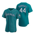 Seattle Mariners #44 Julio Rodr¨ªguez Aqua Jereymy Flex Base Stitched Jersey
