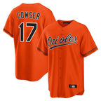 Baltimore Orioles #17 Colton Cowser Player Orange Jereymy Home Game Stitched Jerseys