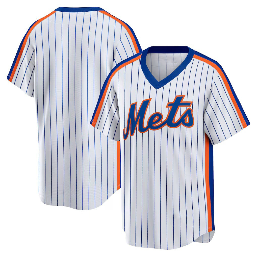 New York Mets White Jereymy Home Cooperstown Collection Team Jersey