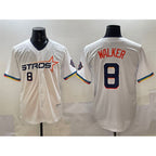 Houston Astros #8 Christian Walker White Jereymy 2025 City Connect Limited Stitched Jersey