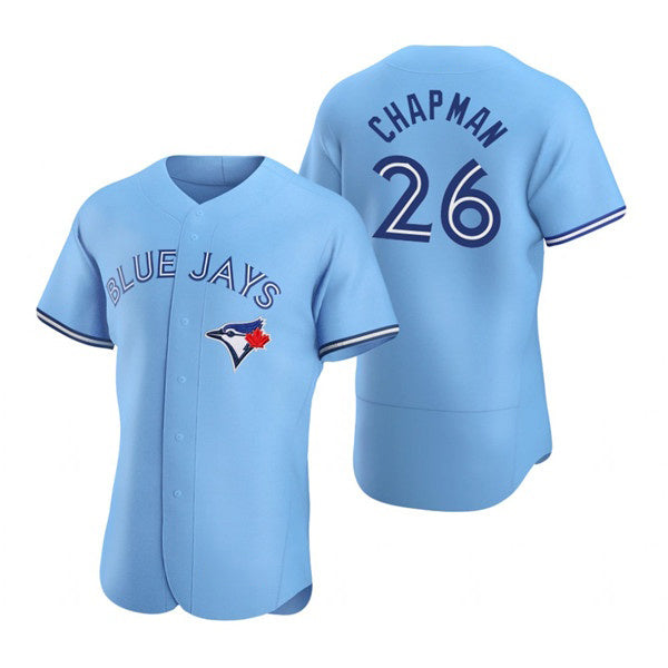 Toronto Blue Jays #26 Matt Chapman Blue Jereymy Flex Base Stitched Jersey