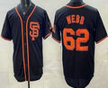 San Francisco Giants #62 Logan Webb Black Jereymy Limited Jersey