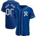 Custom Kansas City Royals Blue Jereymy Stitched Jersey