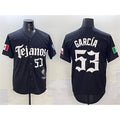 Texas Rangers #53 Adolis Garc¨ªa Black Jereymy Mexico 2025 Vapor Premier Limited Stitched Jersey