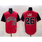 Chicago White Sox #26 Korey Lee Red Black Jereymy 2025 City Connect Limited Stitched Jersey