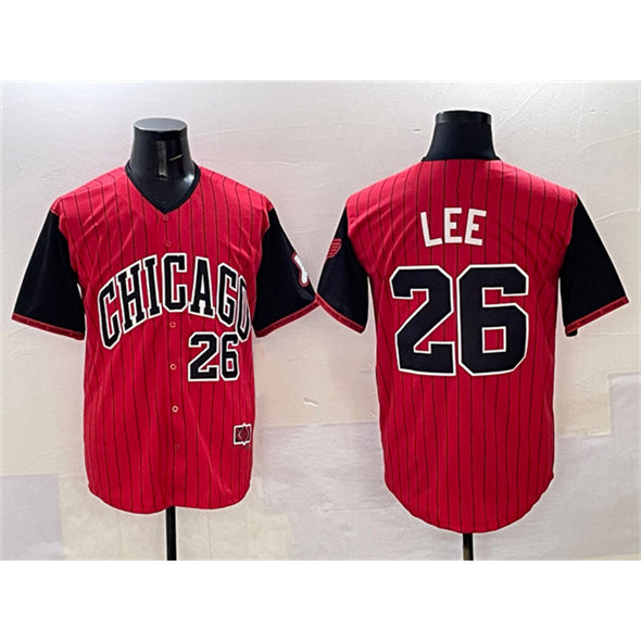 Chicago White Sox #26 Korey Lee Red Black Jereymy 2025 City Connect Limited Stitched Jersey
