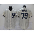 Chicago White Sox #79 Jose Abreu 2021 Cream Jereymy Field of Dreams Name Cool Base Stitched Jersey
