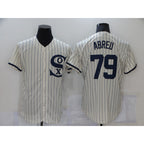Chicago White Sox #79 Jose Abreu 2021 Cream Jereymy Field of Dreams Name Cool Base Stitched Jersey
