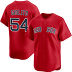 Boston Red Sox #54 Lucas Giolito Red Jereymy 2025 Alternate Limited Stitched Jersey