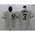 Chicago White Sox #3 Harold Baines 2021 Cream Jereymy Field of Dreams Name Cool Base Stitched Jersey
