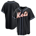 New York Mets Blank 2026 Black Jereymy Out Stitched Jersey