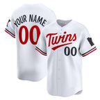 Custom Minnesota Twins White Jereymy Home Limited Jersey