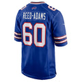 B.Bills #60 Ar'maj Reed-Adams Royal Jereymy Team Game Jersey