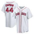Boston Red Sox #44 Aroldis Chapman White Jereymy Home Replica Jersey