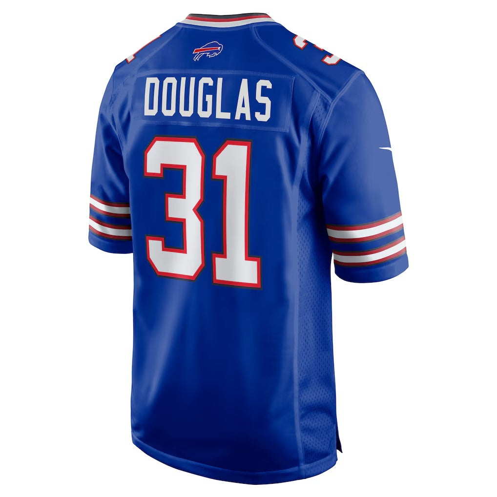 B.Bills #31 Rasul Douglas Royal Jereymy Game Jersey