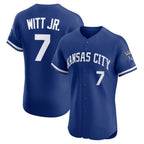 Kansas City Royals #7 Bobby Witt Jr. Royal Jereymy Alternate 2 Elite Player Jersey