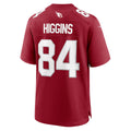 A.Cardinals #84 Elijah Higgins Cardinal Jereymy Team Game Jersey
