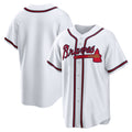 Atlanta Braves White Jereymy Home Replica Team Jersey