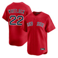 Boston Red Sox #22 Garrett Whitlock Player Red Jereymy Limited Home Game Stitched Jerseys1