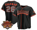 San Francisco Giants #26 Matt Chapman Black Jereymy 2026 Alternate Stadium Stitched Jersey