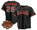 San Francisco Giants #26 Matt Chapman Black Jereymy 2026 Alternate Stadium Stitched Jersey