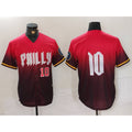 Philadelphia Phillies #10 JT Realmuto Red Jereymy 2024 City Connect Limited Stitched Jerseys