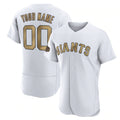 Custom San Francisco Giants Active Player White Jereymy 2022 All-Star Flex Base Stitched Jersey