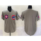 Chicago Cubs Blank Gray Jereymy 2025 Tokyo Series Limited Stitched Jersey