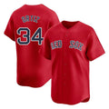 Boston Red Sox #34 David Ortiz Player Red Jereymy Limited Home Game Stitched Jerseys1