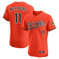 Baltimore Orioles #11 Jordan Westburg Player Orange Jereymy Limited Elite Home Game Stitched Jerseys
