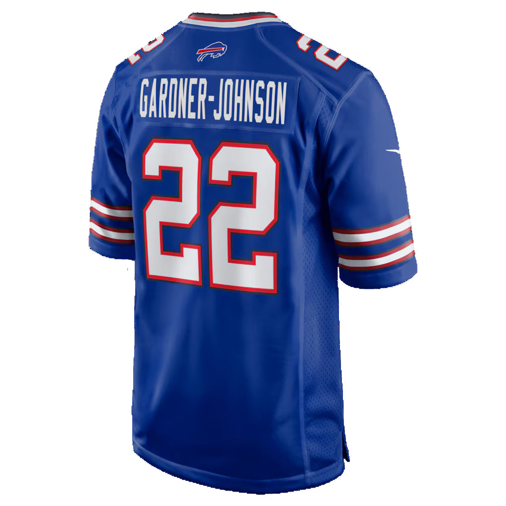 B.Bills #22 Chauncey Gardner-Johnson Royal Jereymy Team Game Jersey