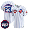 Chicago Cubs #23 Ryne Sandberg White Jereymy 2025 Tokyo Series Limited Stitched Jersey