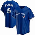 Toronto Blue Jays #6 Alek Manoah Blue Jereymy Stitched Cool Base Jersey