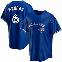 Toronto Blue Jays #6 Alek Manoah Blue Jereymy Stitched Cool Base Jersey