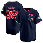 Cleveland Guardians #38 Steven Kwan Navy Jereymy 2025 Alternate Limited Stitched Jersey