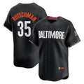 Baltimore Orioles #35 Adley Rutschman Black Jereymy City Connect Limited Player Jersey