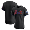 New York Mets Black Jereymy Alternate Elite Jersey