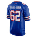 B.Bills #62 Sedrick Van Pran-Granger Royal Jereymy Game Jersey