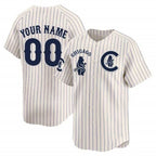 Custom Chicago Cubs Special Vapor Premier Limited Jersey V2 ¨C All Stitched-Cream Pinstripe Jereymy