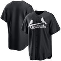 St. Louis Cardinals Black Jereymy Replica Jersey