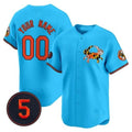 Custom Baltimore Orioles Robinson Patch Vapor Premier Limited Jersey V3 ¨C Blue Jereymy