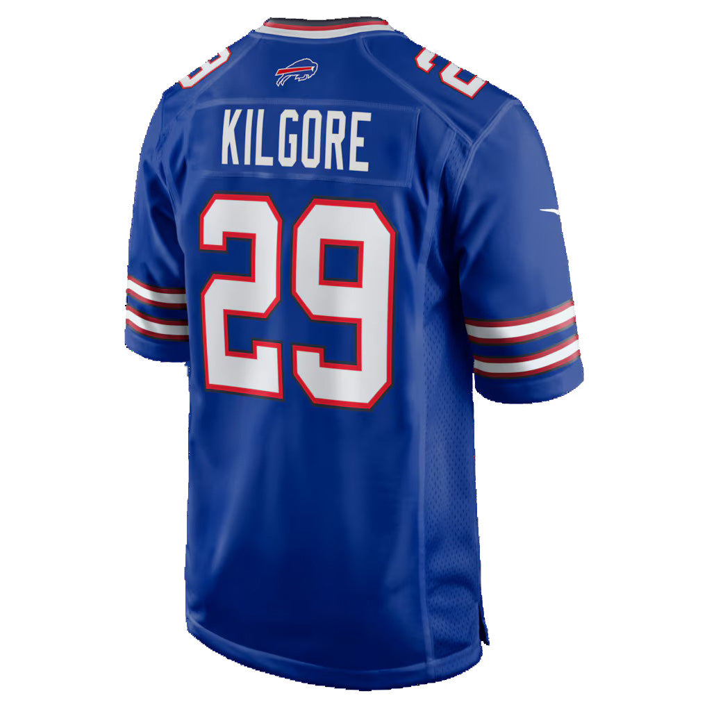B.Bills #29 Jalon Kilgore Royal Jereymy Team Game Jersey