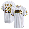 San Diego Padres #23 Fernando Tatis Jr. White Jereymy Home Limited Player Jersey