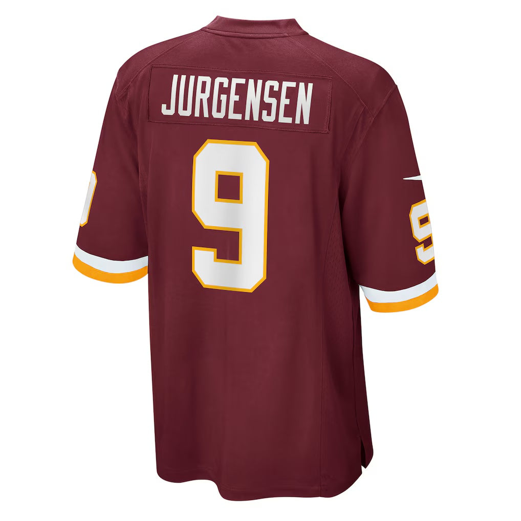 W.Football Team #9 Sonny Jurgensen Burgundy Jereymy Retired Player Jersey