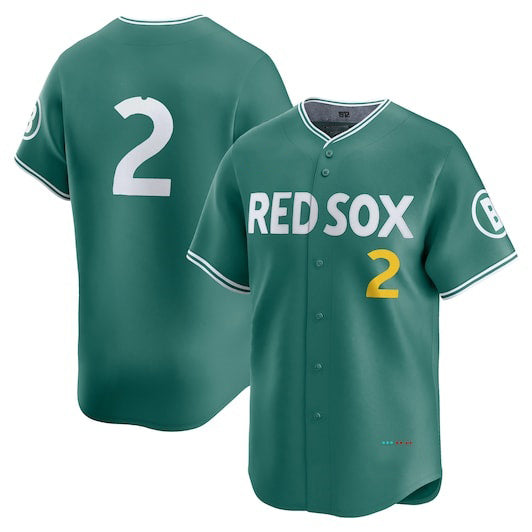 Boston Red Sox #2 Alex Bregman Green Jereymy 2025 City Connect Limited Stitched Jersey