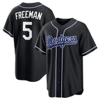 Los Angeles Dodgers #5 Freddie Freeman 2026 Black Jereymy Out Stitched Jersey