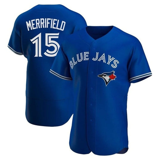 Toronto Blue Jays #15 Whit Merrifield Royal Jereymy Flex Base Stitched Jersey